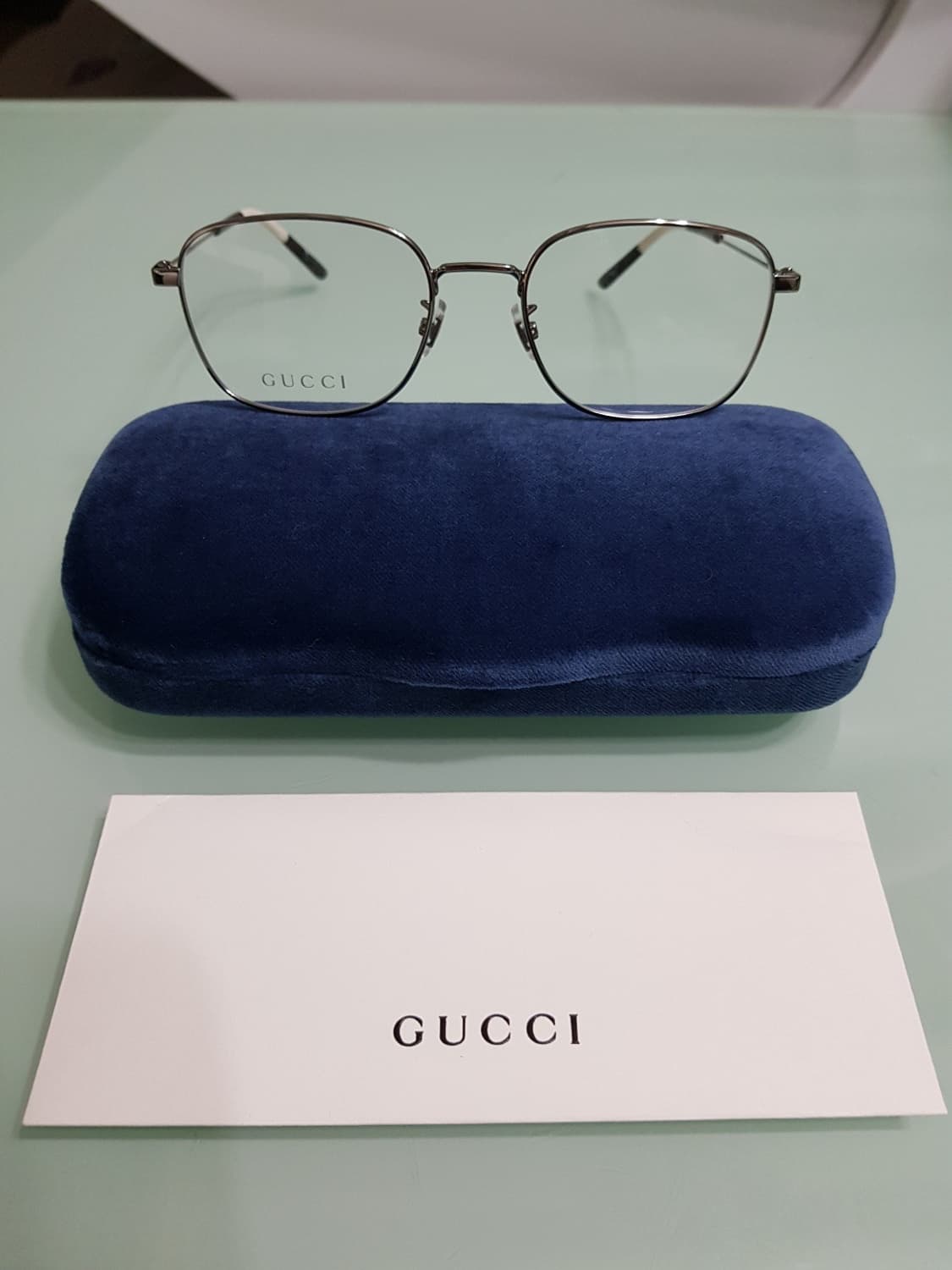 구찌 스퀘어 남녀안경테(극강가벼움)(새상품 풀구성) 상품이미지1