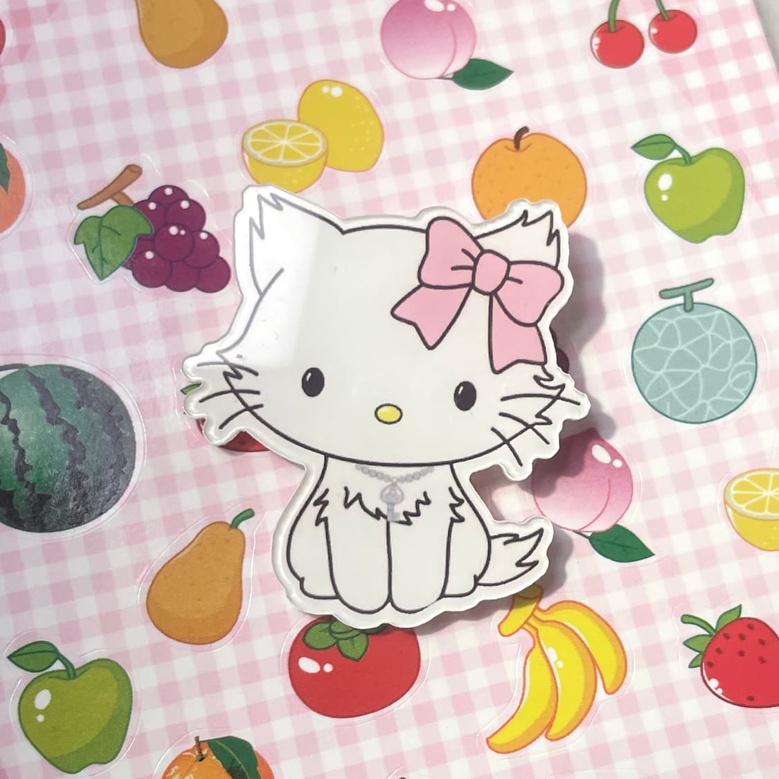 챠미키티 아크릴 클립  상품이미지1