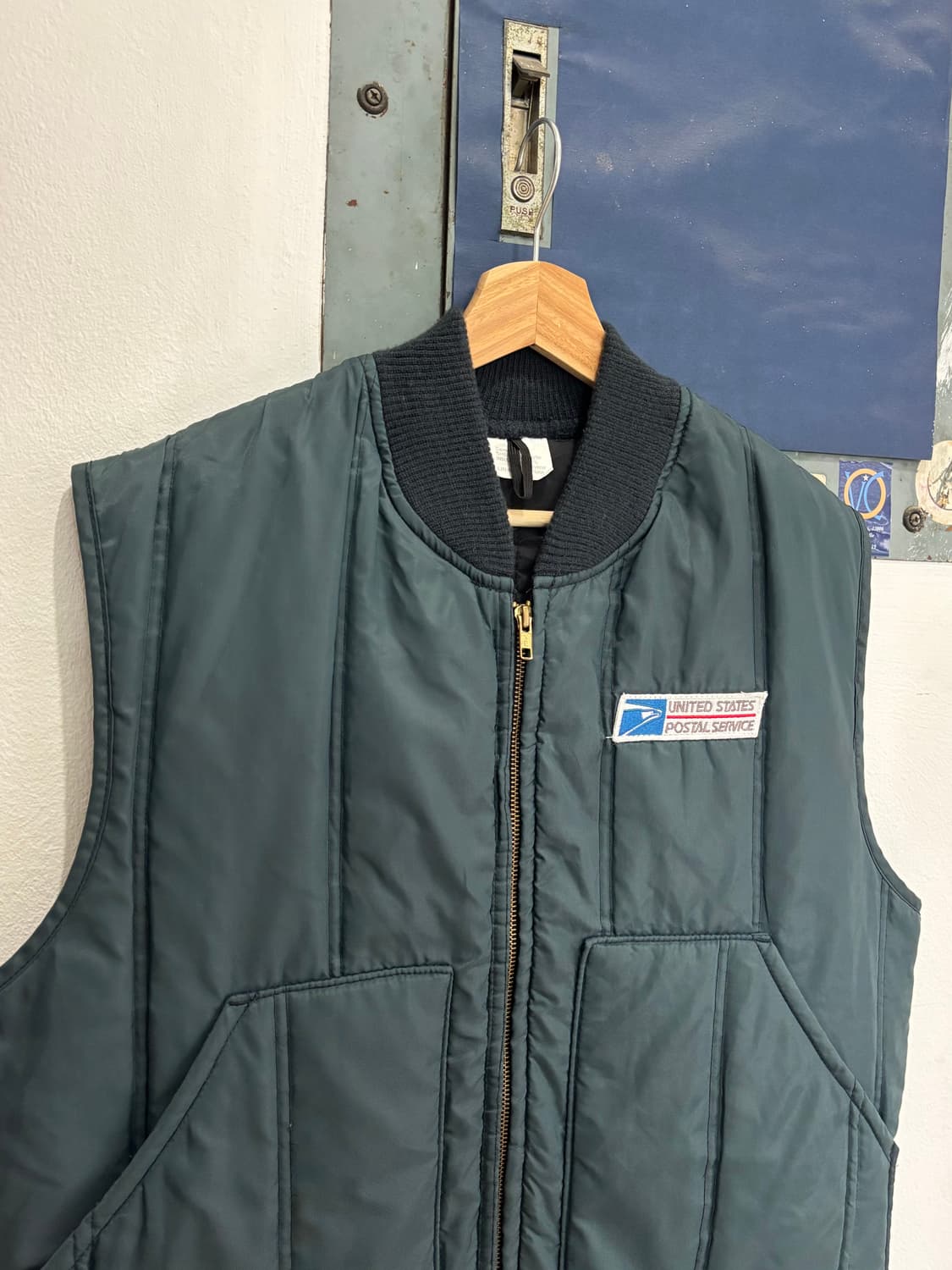 90s USPS Quilting Vest 상품이미지2