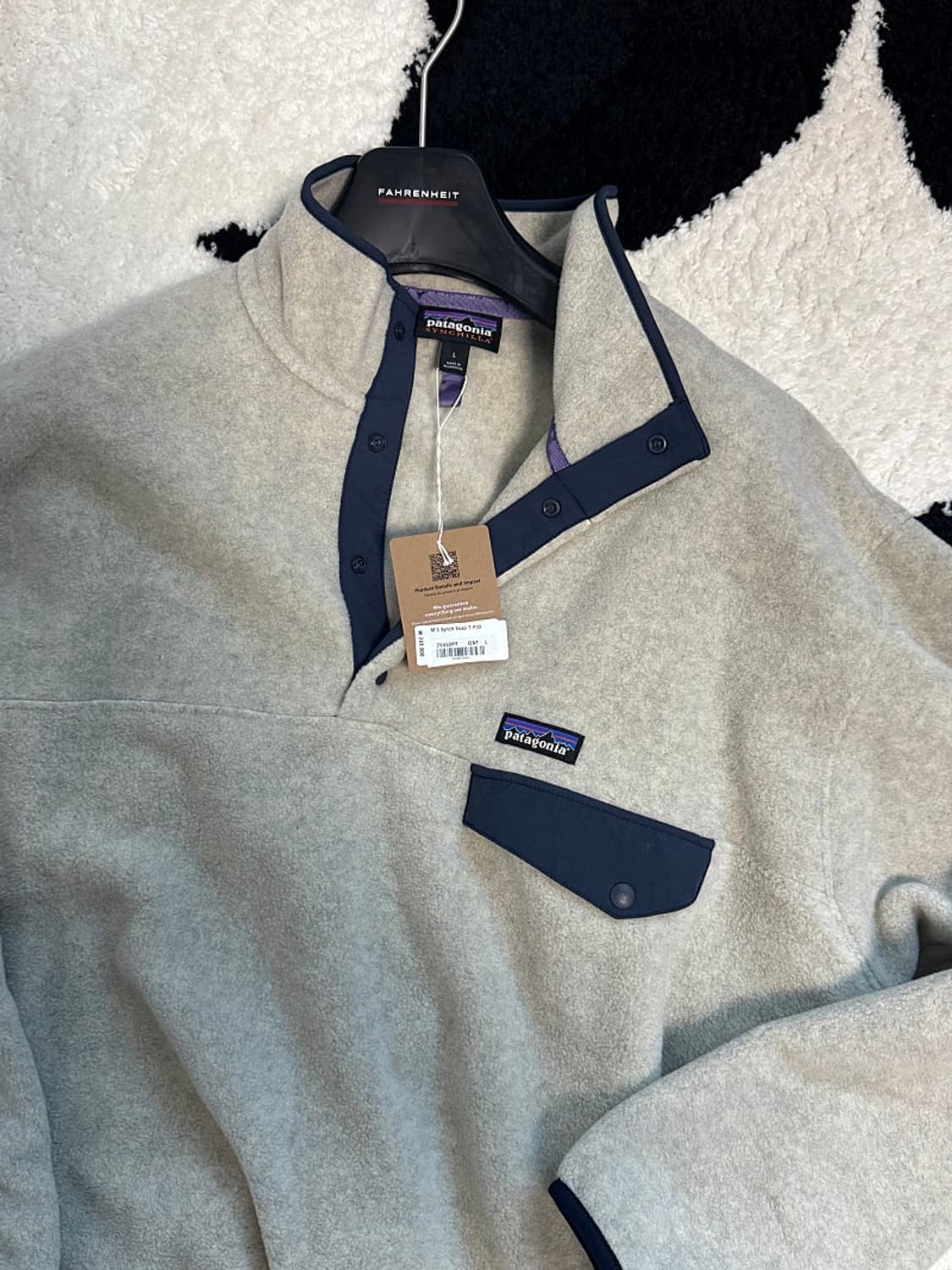 파타고니아 신칠라 헤비웨이트 오트밀 L 상품이미지2