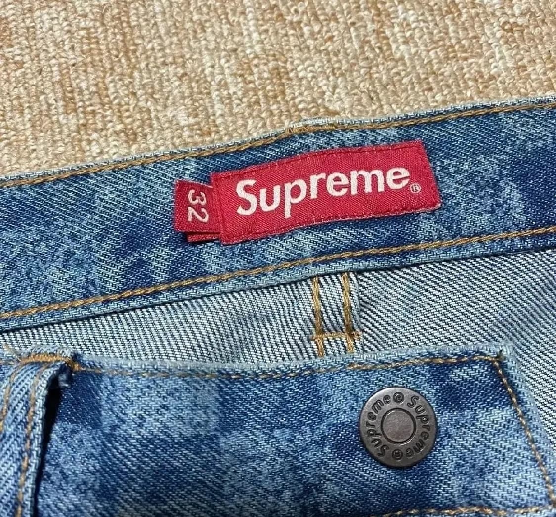 슈프림 체커보드 데님 팬츠 32 상품이미지5