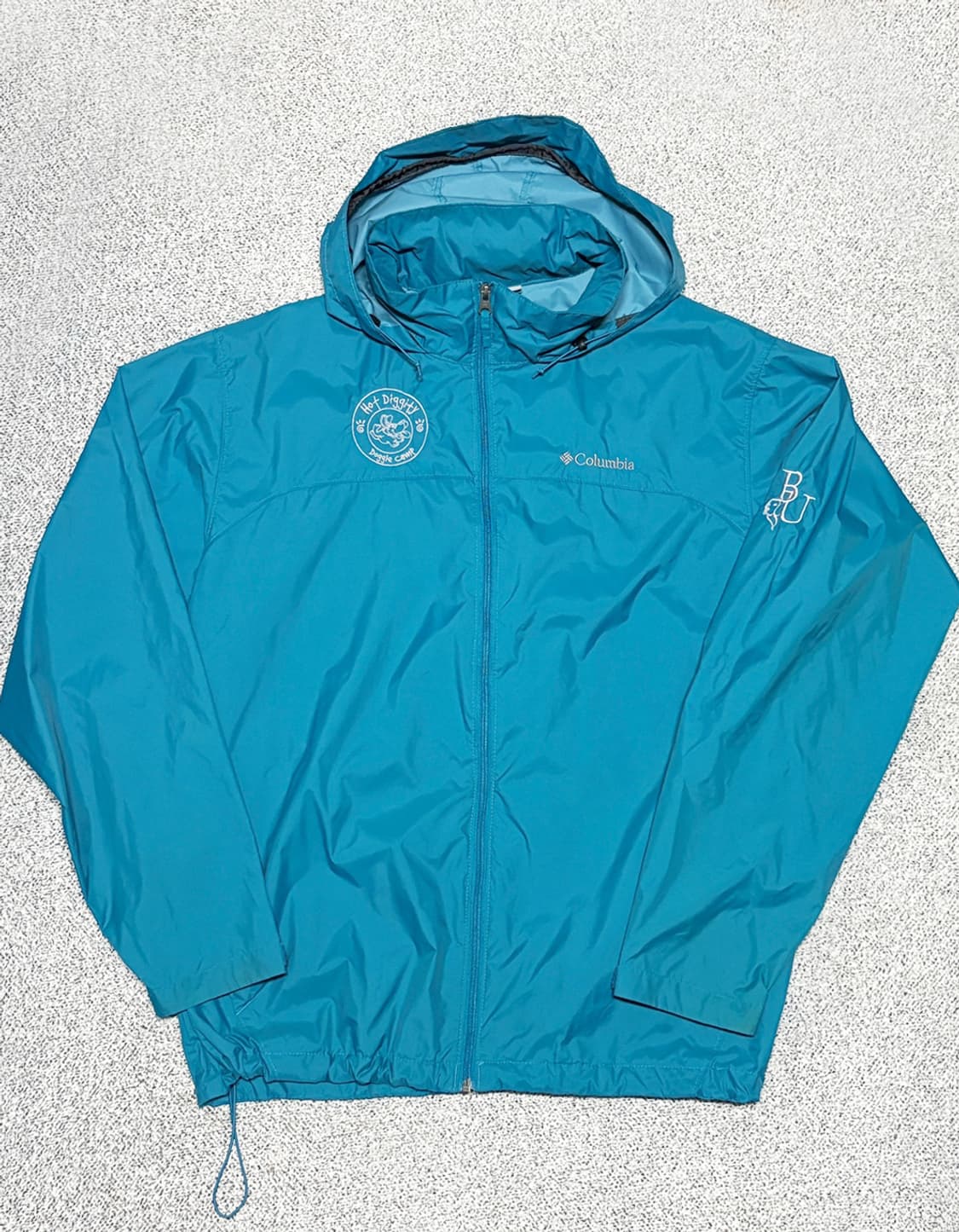 00s 컬럼비아 블루 쉘 패커블 윈드브레이커 상품이미지1