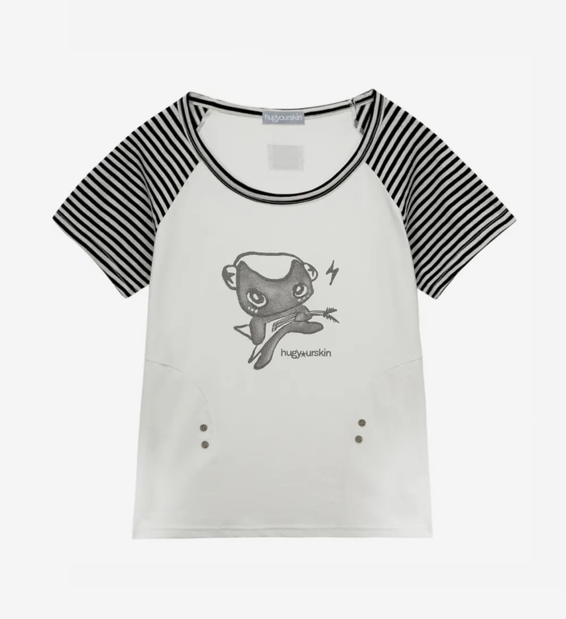 허그유어스킨 락스타 허깅 티셔츠 상품이미지1