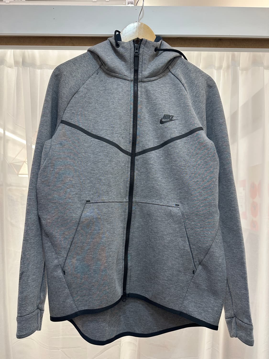 나이키 테크팩 후드집업 XL 그레이 상품이미지1