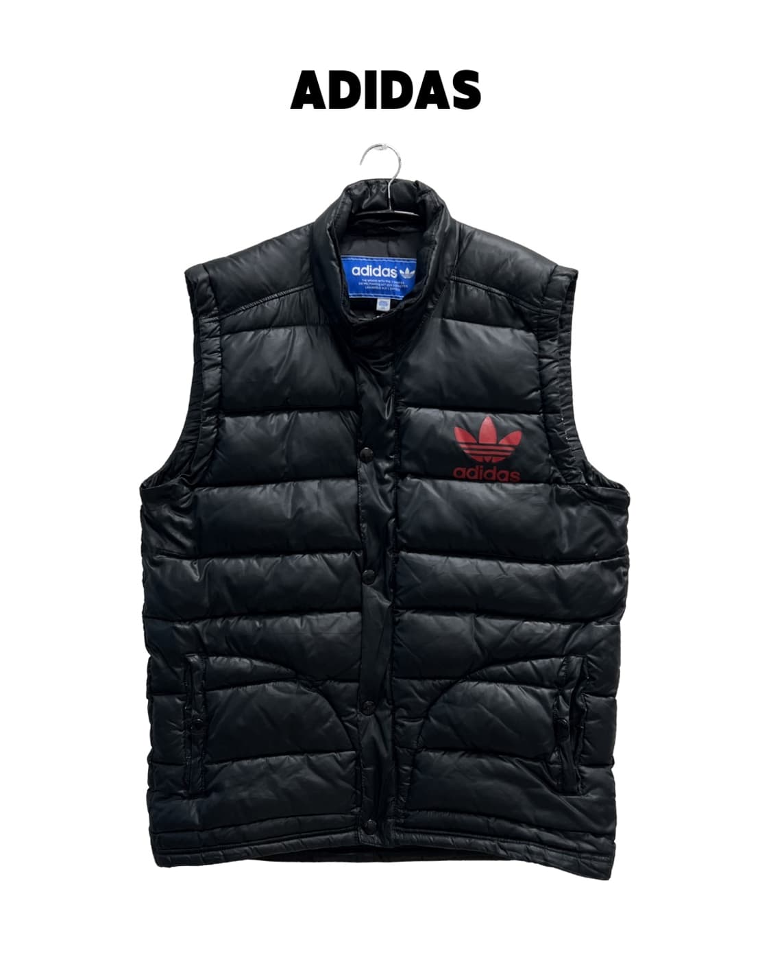 아디다스 AC 패딩조끼 베스트 블랙 상품이미지1