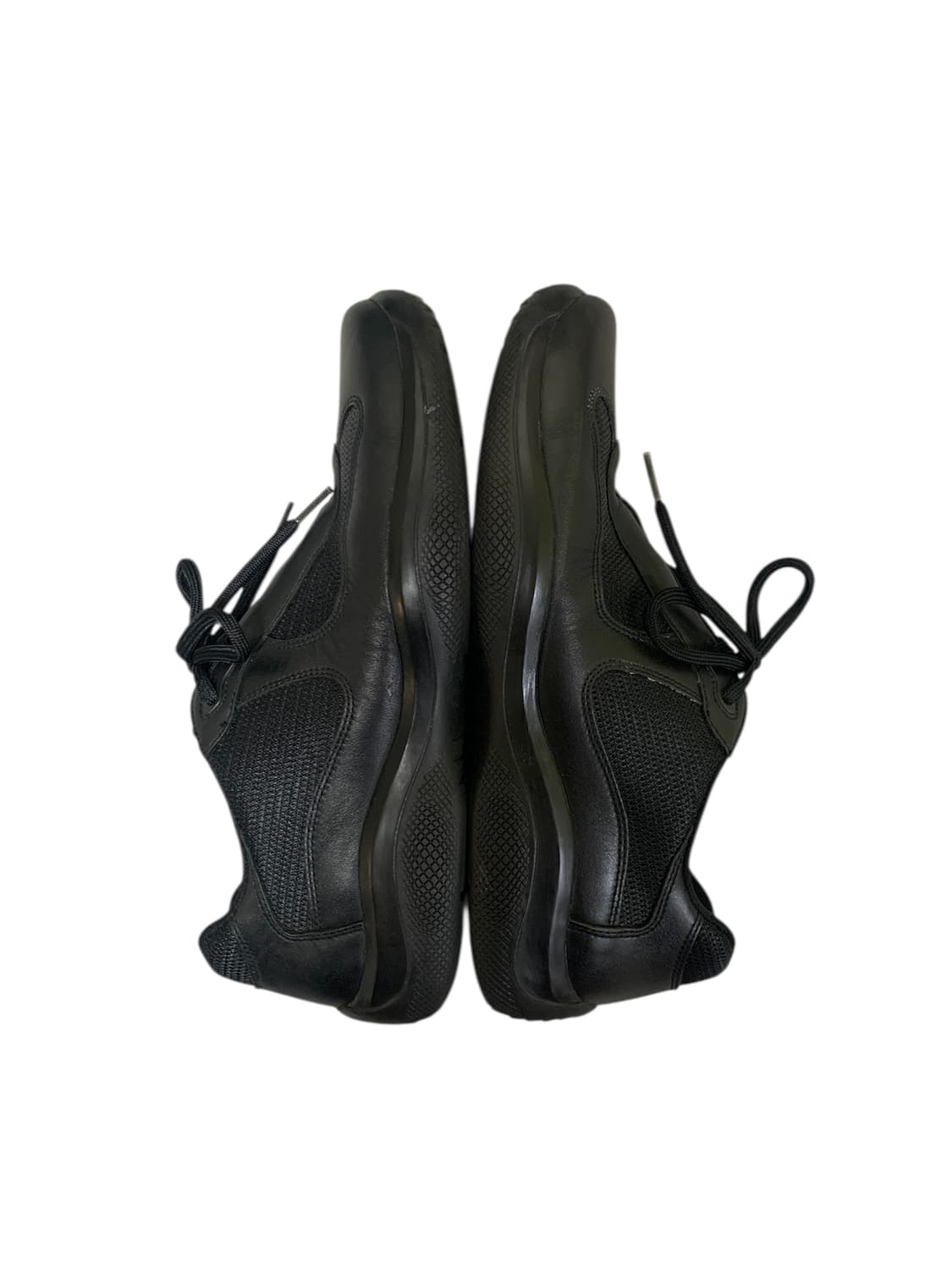 00s 빈티지 프라다 아메리카 컵 블랙 레더 og 상품이미지3