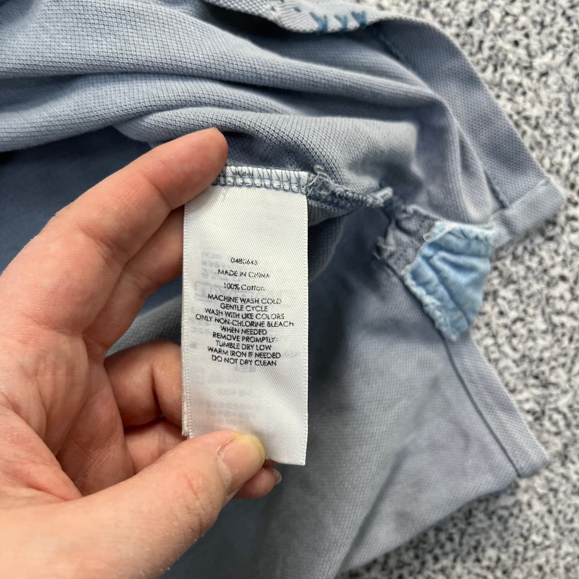 S 폴로랄프로렌 반팔 카라티 0327M 상품이미지3