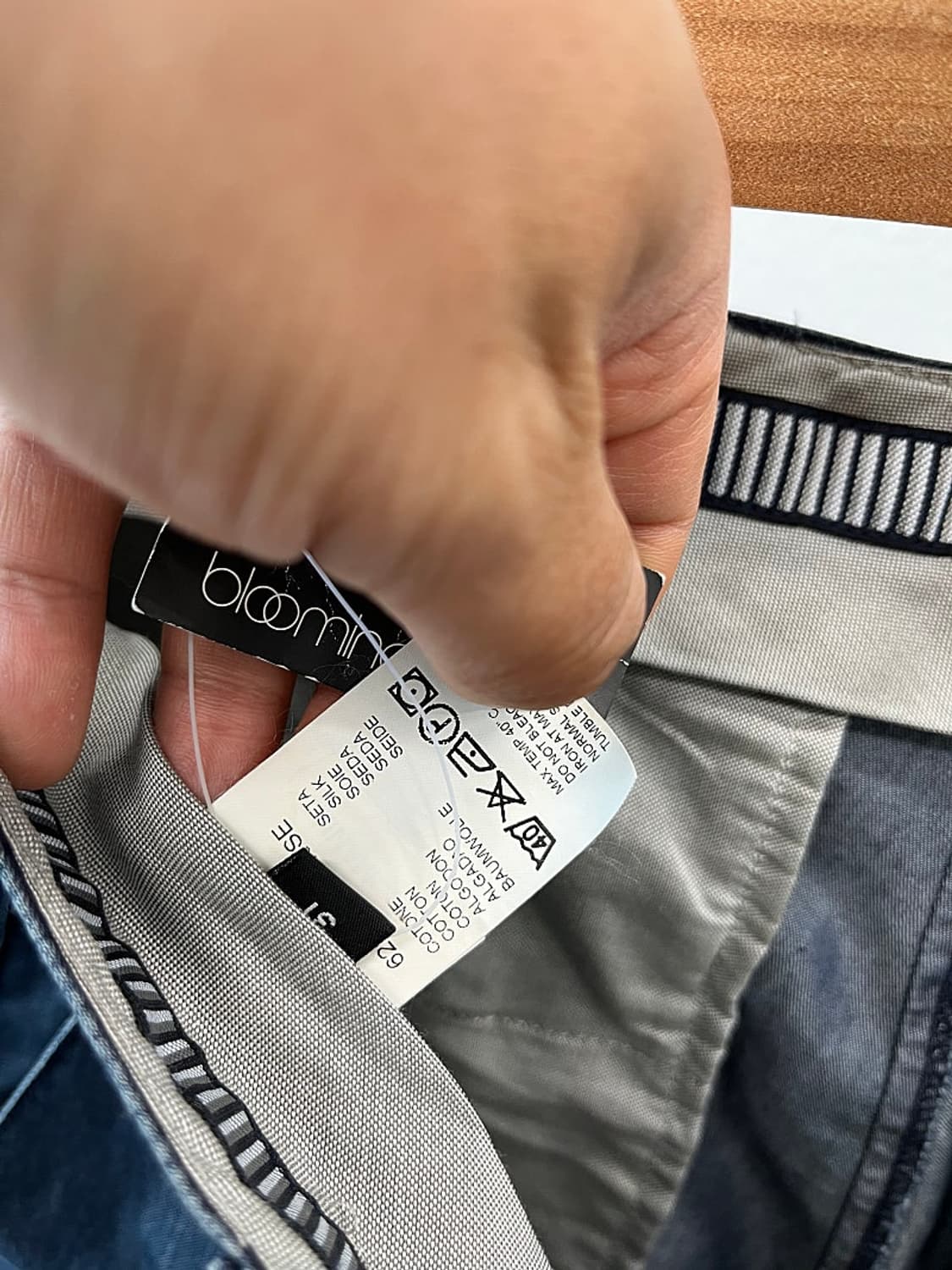 31) 알마니꼴레지오니 린넨 실크팬츠 상품이미지10