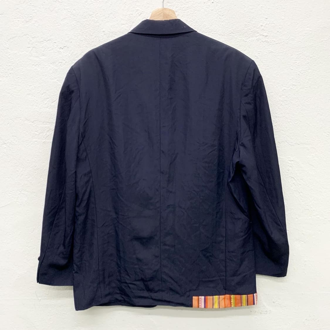 꼼데가르송 옴므 플러스 91s 디테일 딥네이비 셋업  상품이미지5