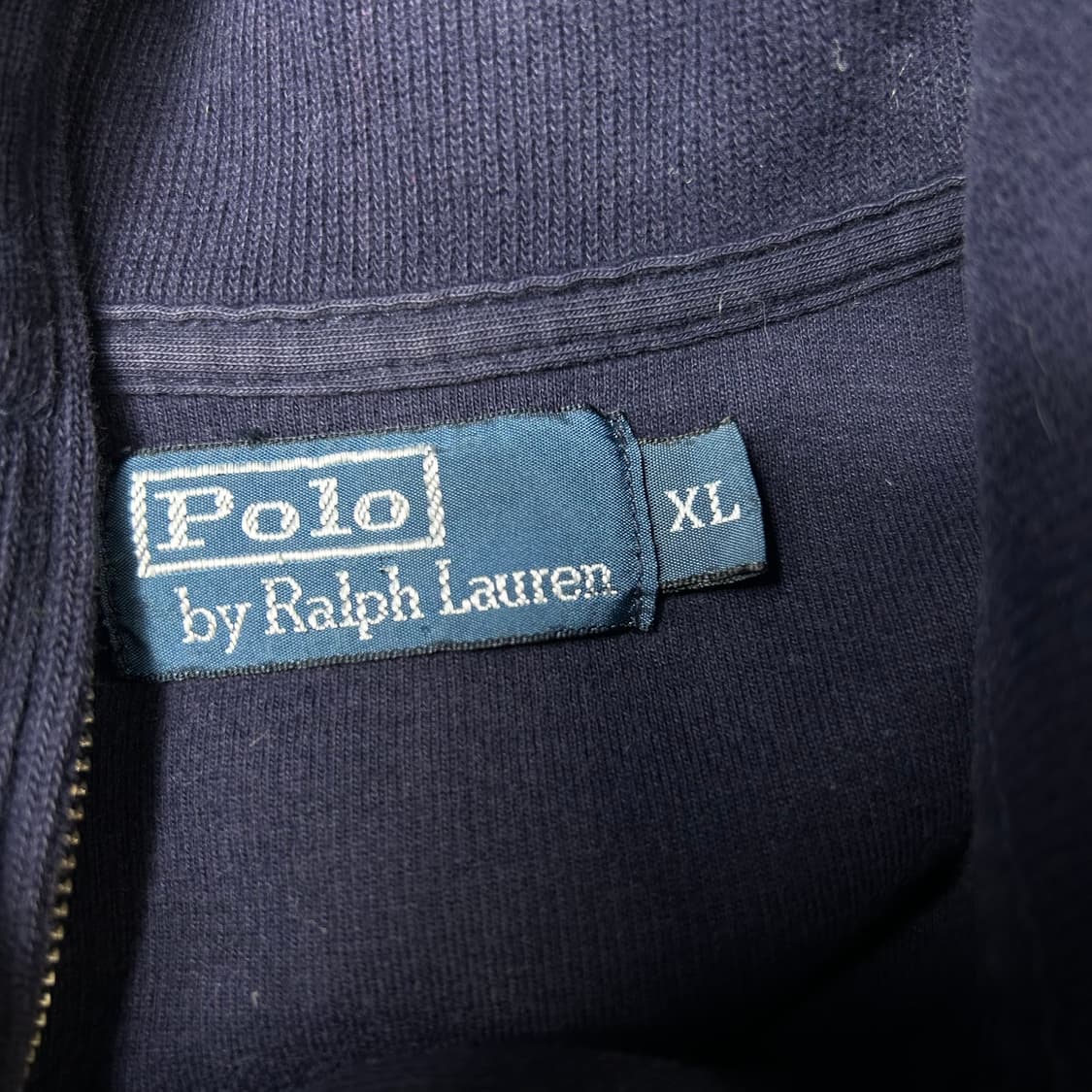 폴로 랄프로렌 레드포니 니트 반집업 맨투맨 xl 상품이미지5