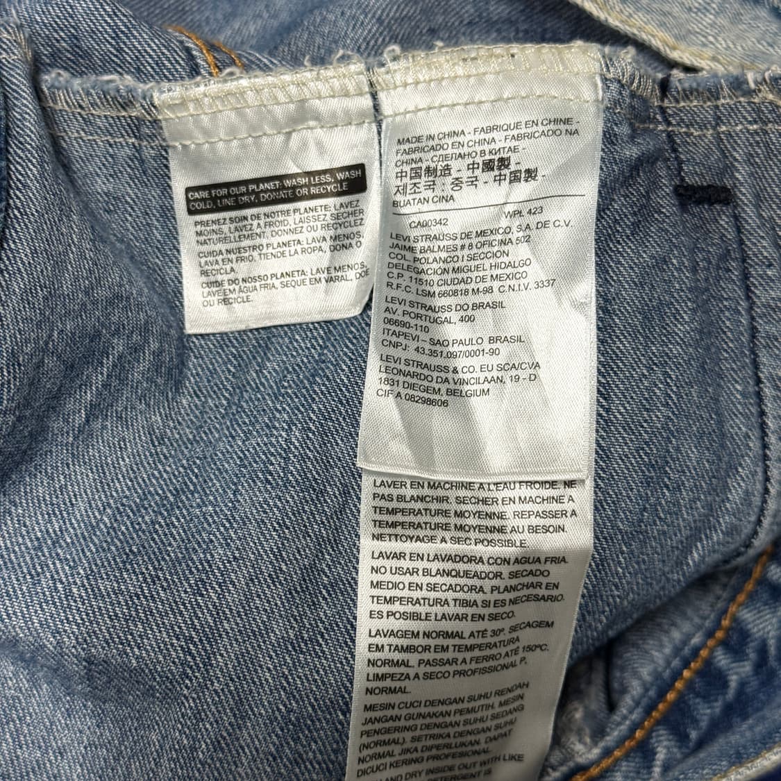 리바이스 프리미엄 오리지널 데님 트러커 자켓 상품이미지8