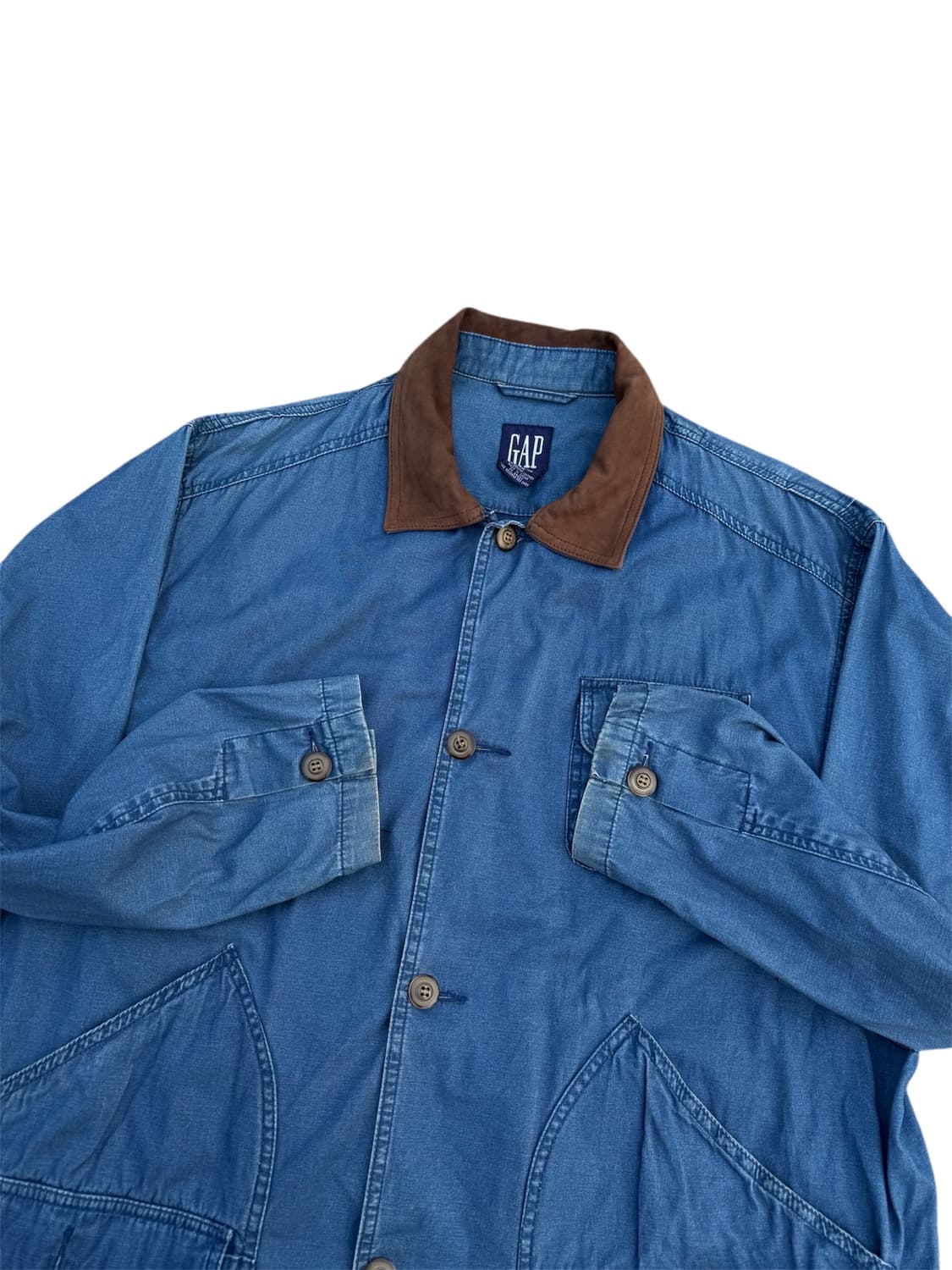 Gap 갭 레더 디테일 워크자켓 상품이미지2
