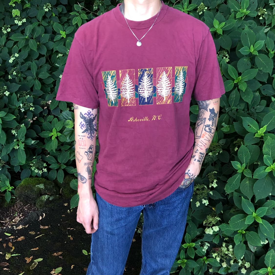 90’s Made in USA vintage T-shirts WEIN 상품이미지2