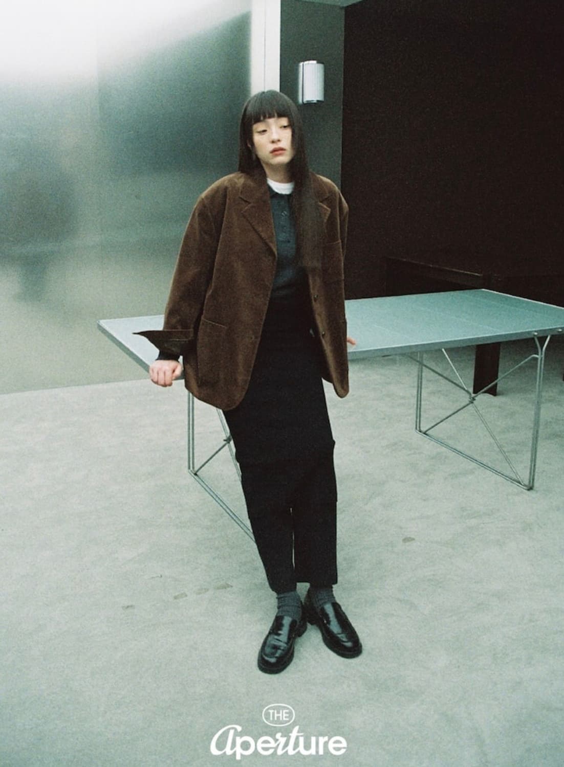 디애퍼처 katy over jacket brown 오버핏자켓 상품이미지2