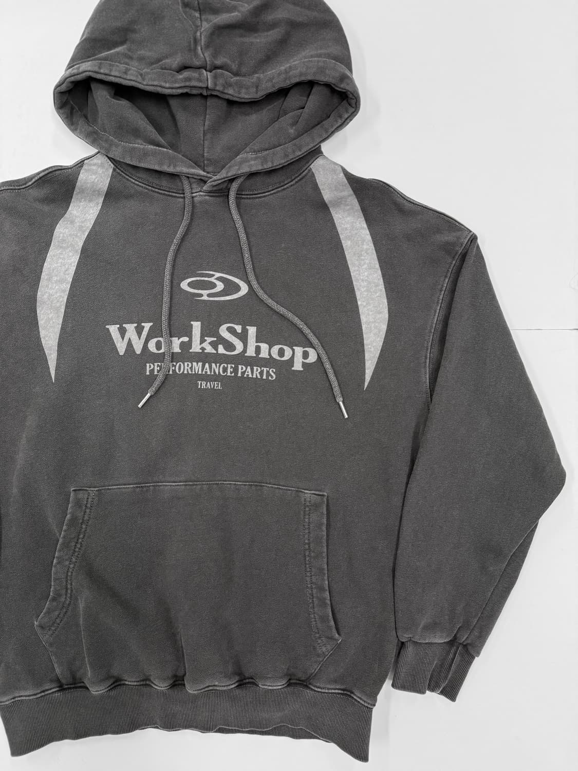 트레블 워크샵 차콜 후디 상품이미지2