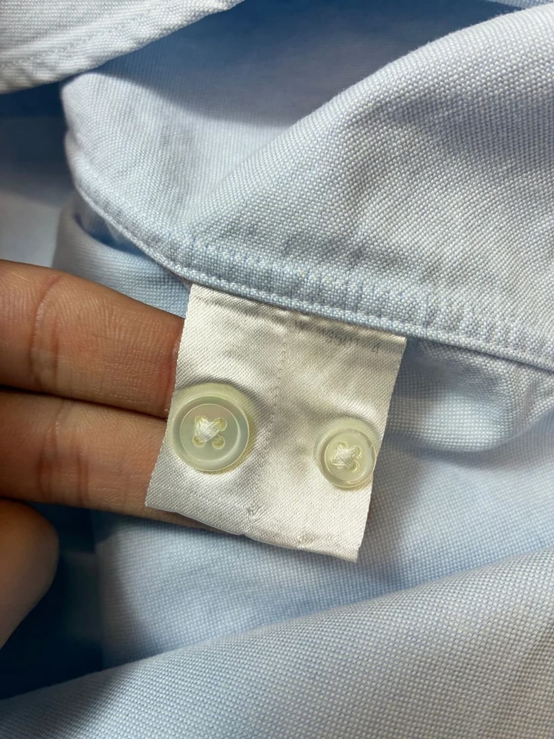 와코마리아 옥스포드 레터 셔츠 PN8365 상품이미지9