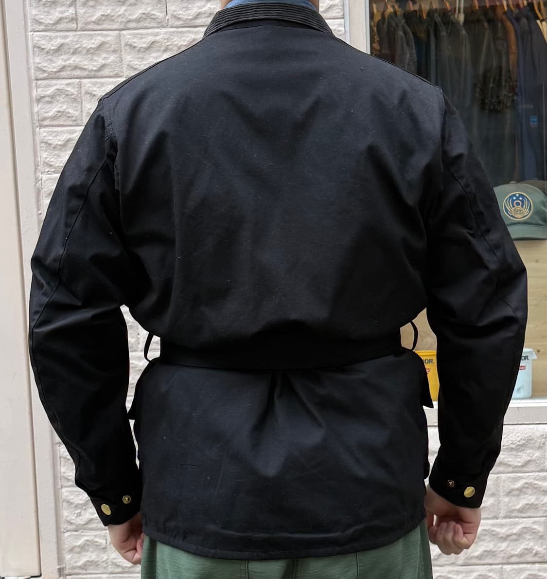 바버 인터내셔널 A7 왁스 자켓 블랙 상품이미지2