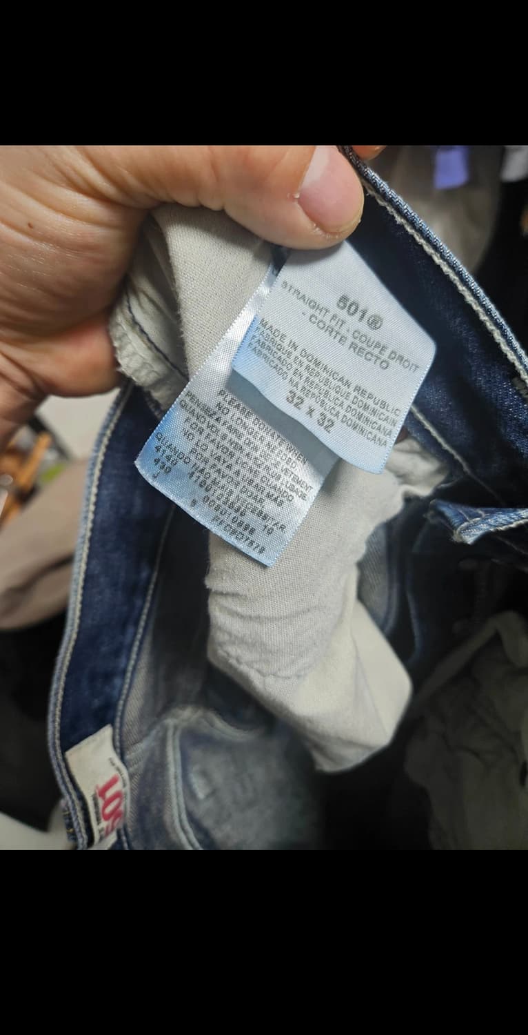 리바이스 501 데님 W32 L32 상품이미지2