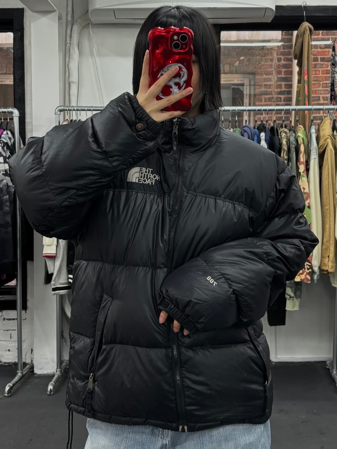 노스페이스 700 눕시 블랙 상품이미지4