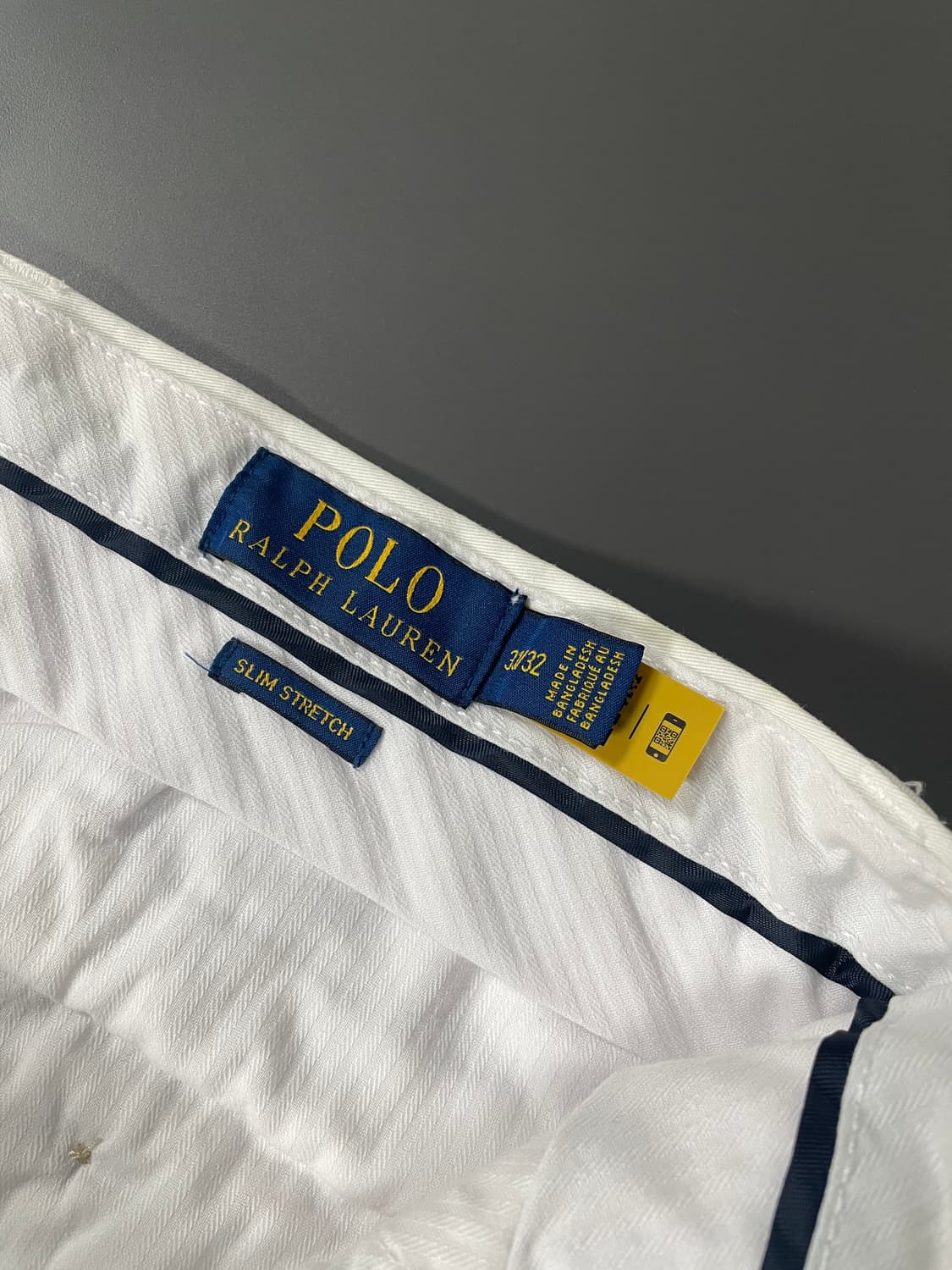 [33] 폴로 랄프로렌 코튼 슬림 스트레치 팬츠 면바지 QR인증 상품이미지9