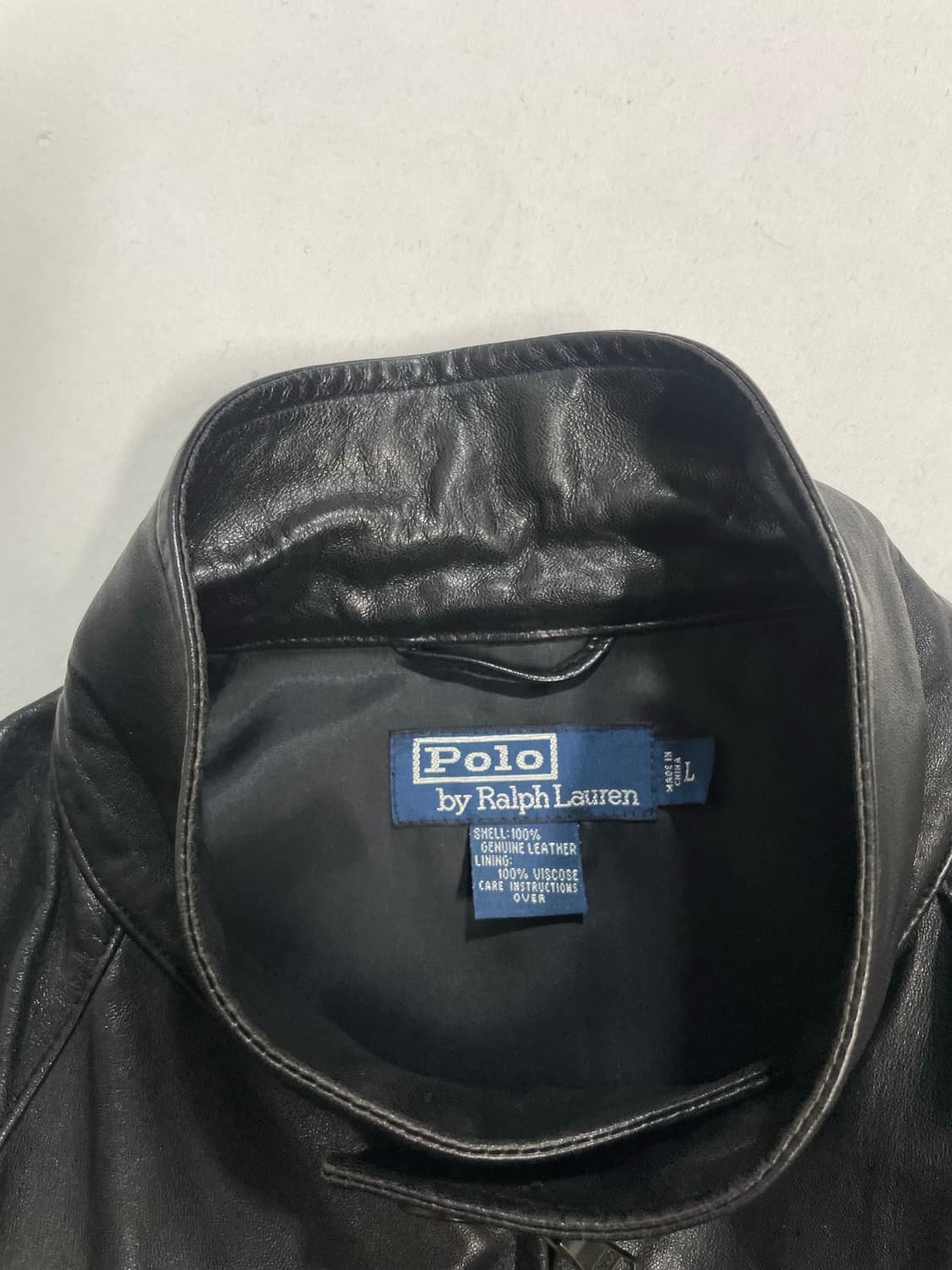 90‘s 랄프로렌 폴로 램스킨 바라쿠타 자켓 상품이미지7