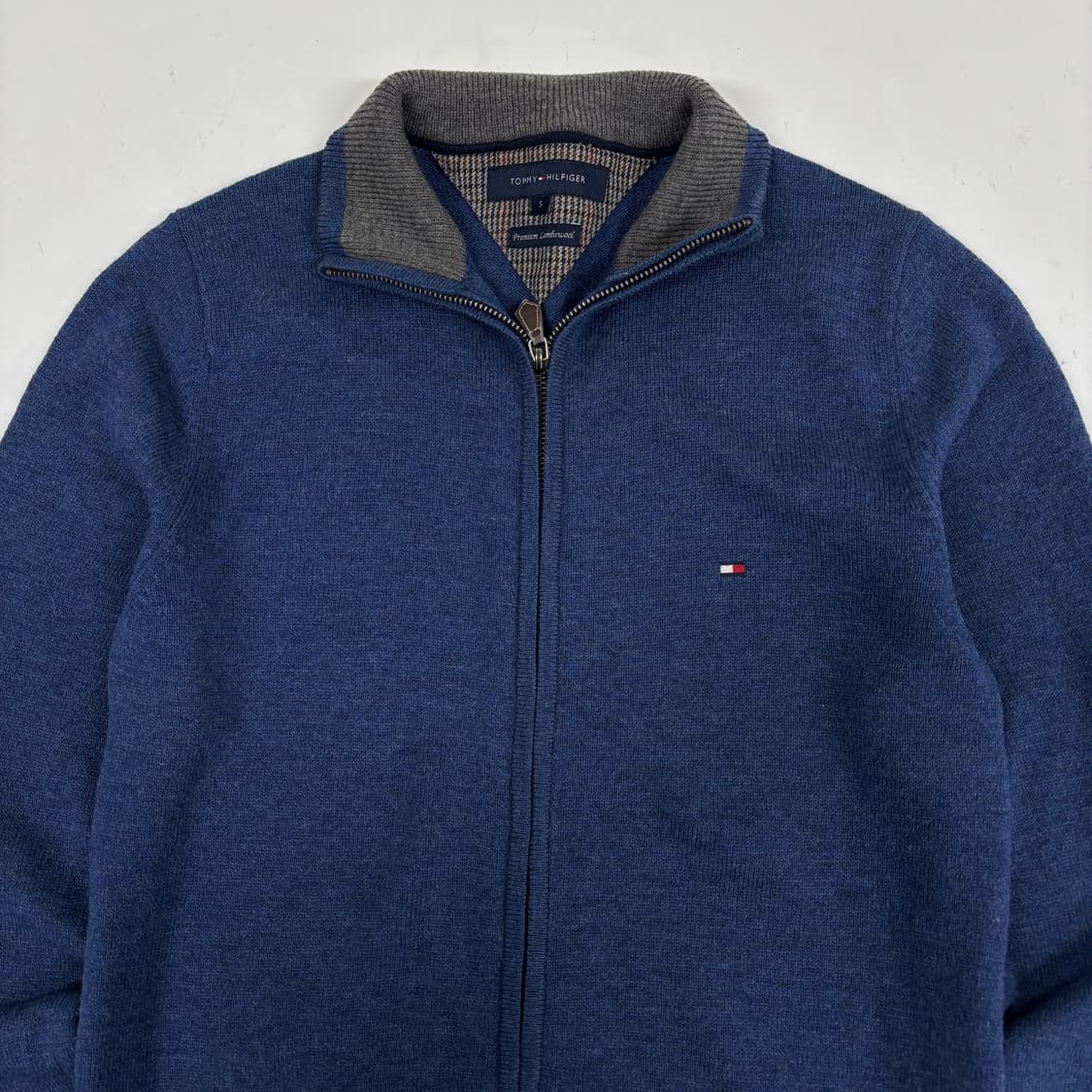 타미힐피거 니트 집업 상품이미지5