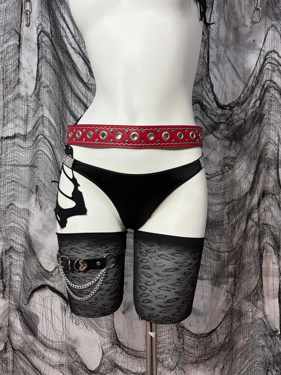 red western studded belt 상품이미지4