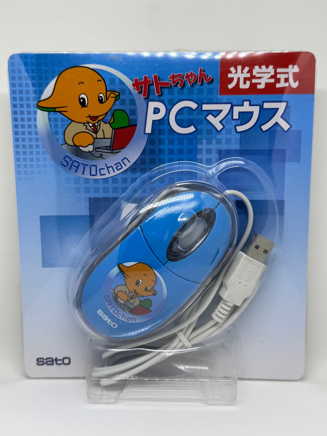 사토짱 PC 마우스 (광학식 / 오리지널 굿즈 / 미개봉) 상품이미지1