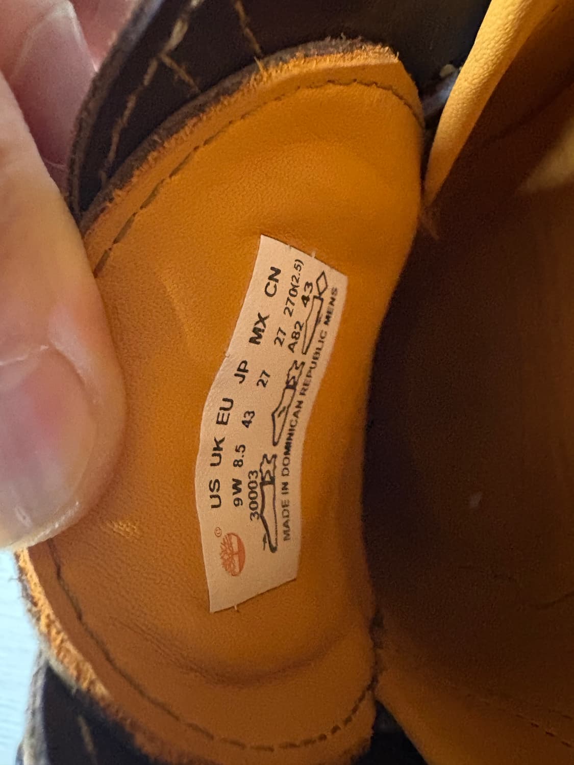 팀버랜드 3아이 보트슈즈 브라운 270 상품이미지7