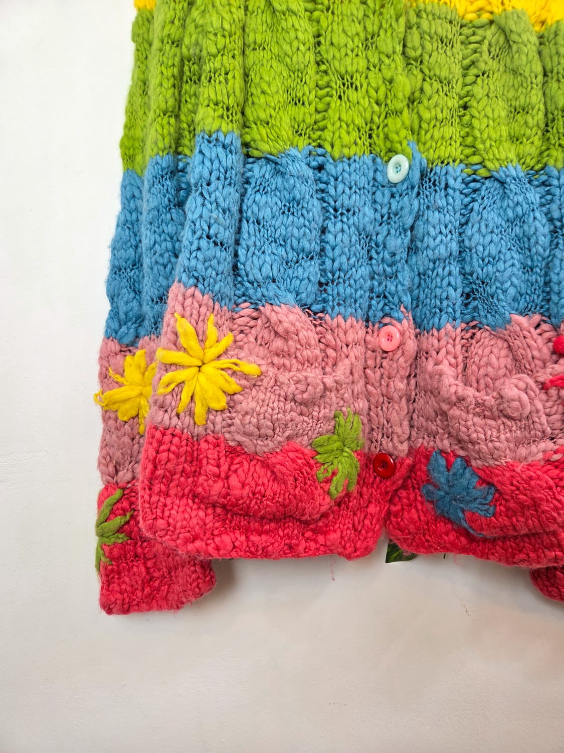 무지개떡 가디건 상품이미지3