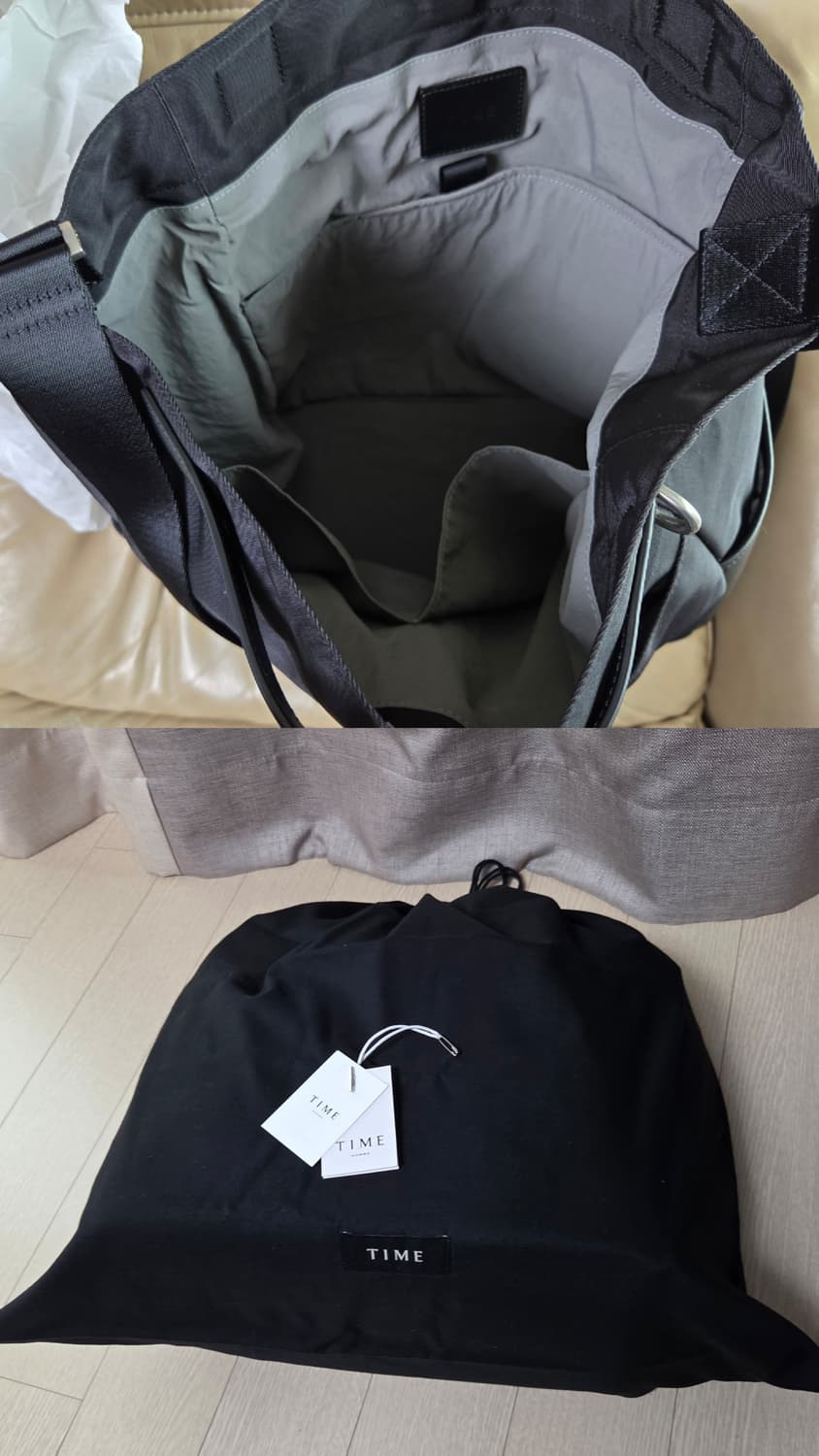 [정품] 타임옴므 25ss 남성 유틸리티 멀티포켓 토트백 크로스백 상품이미지6