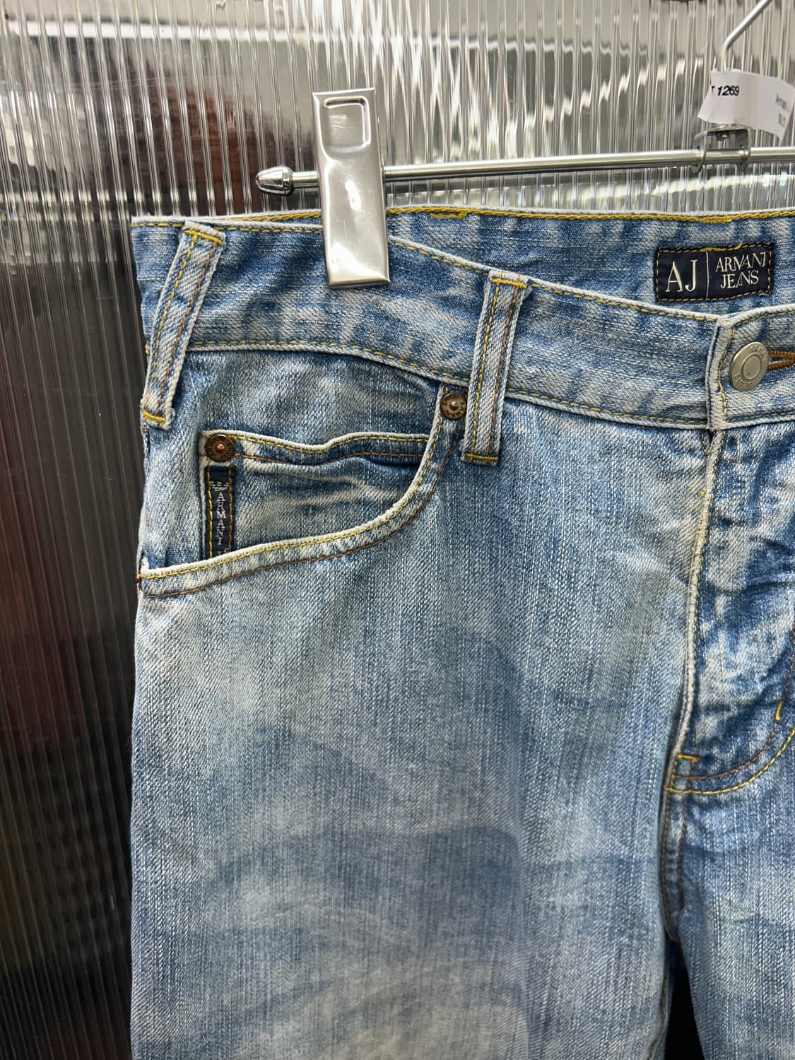 알마니 진스 연청 데님 상품이미지4
