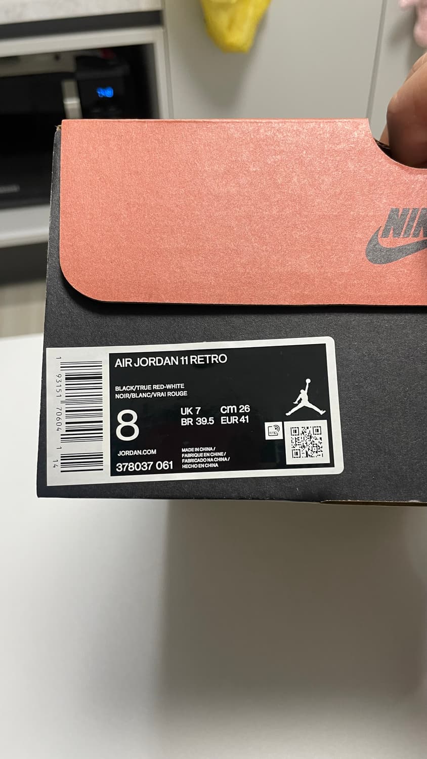 조던 11 브레드 260 판매합니다 상품이미지2