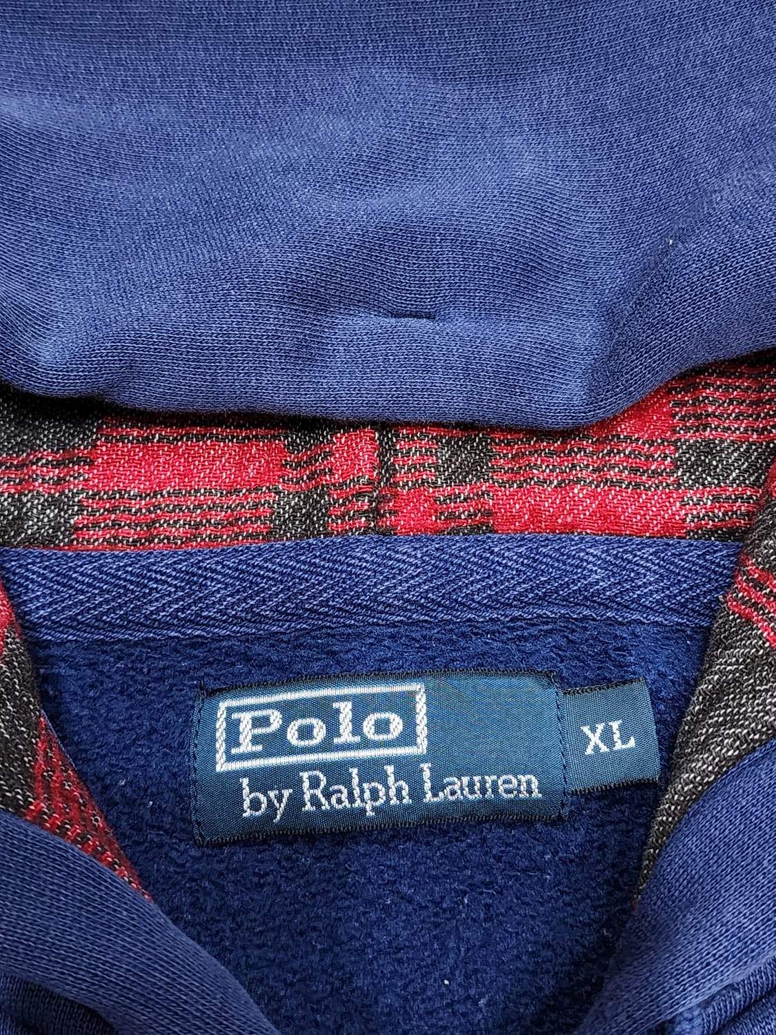 폴로 랄프로렌 빈티지 레드포니 후드집업 XL 상품이미지8