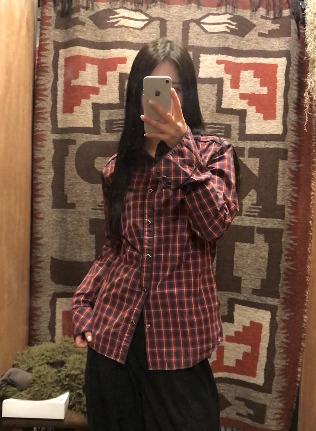 HYSTERIC GLAMOUR Check Western Shirt 상품이미지3