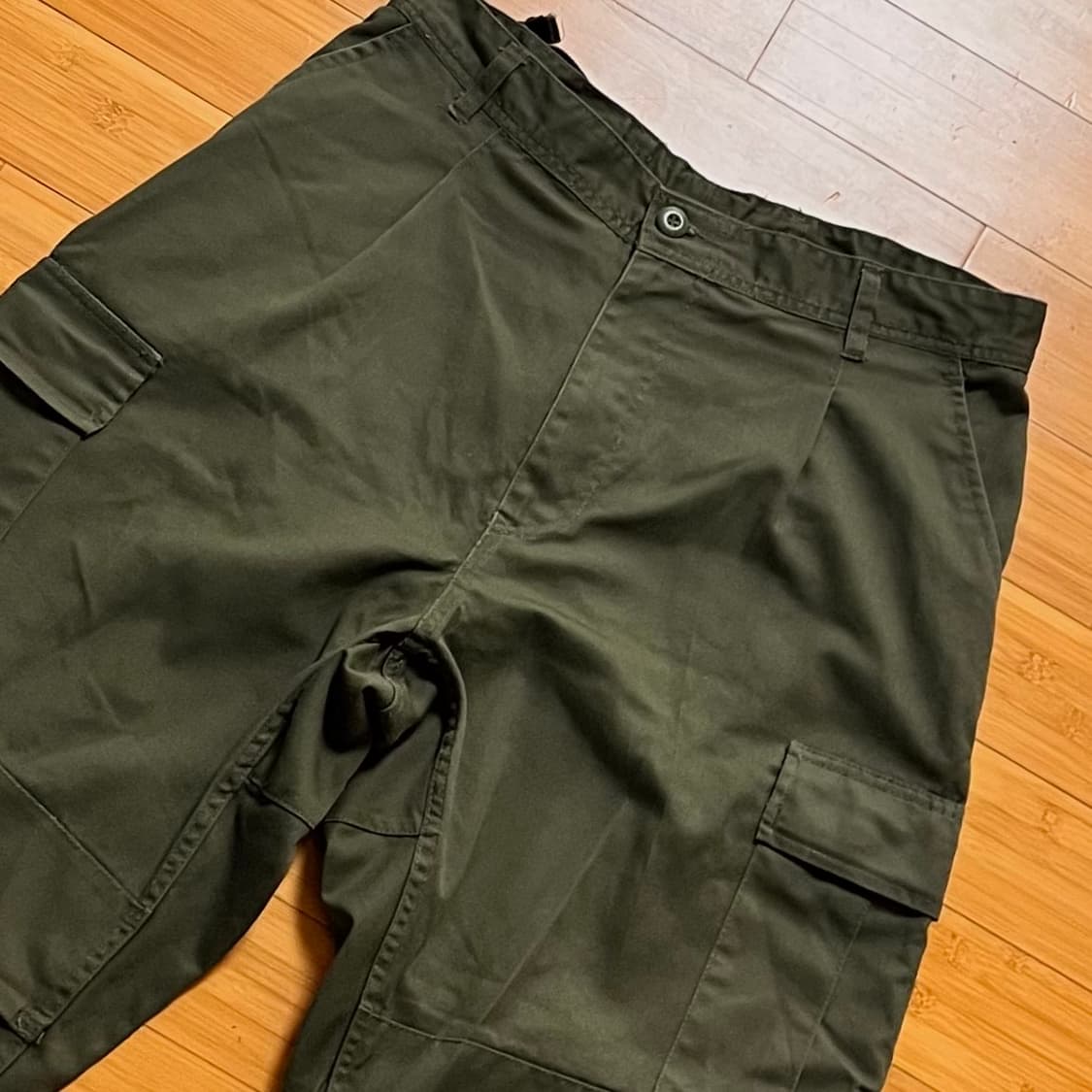 밀리터리 카키 카고팬츠 상품이미지3
