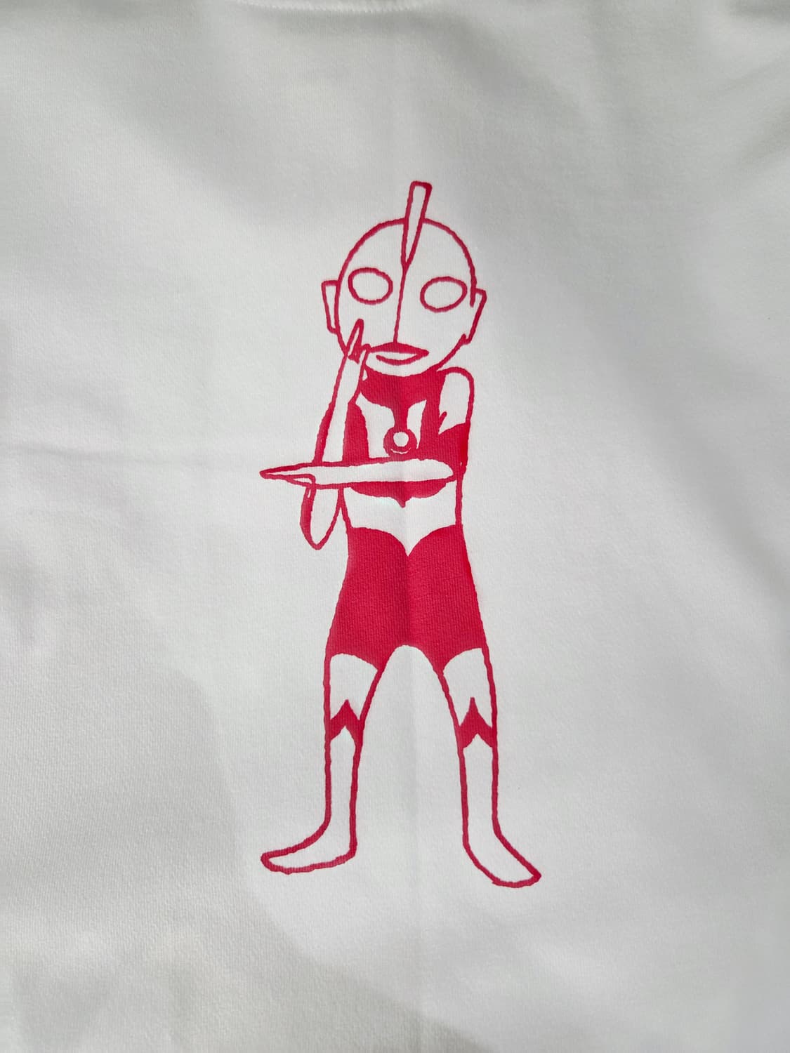 뉴에라 울트라맨 흰색 반팔 티셔츠_100 상품이미지4