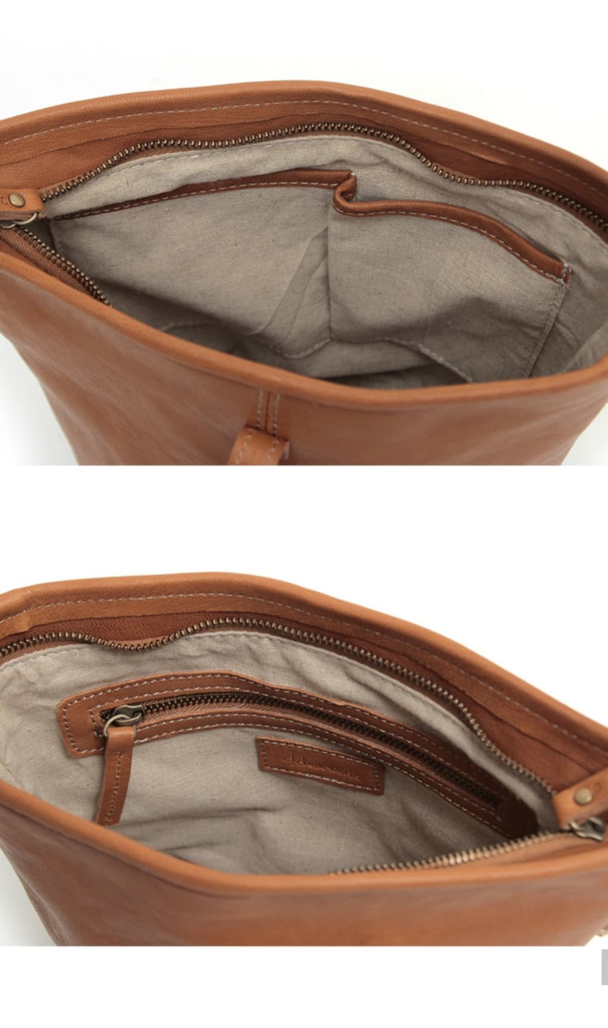 포디어웍스 가죽 가방 숄더백 크로스백 블랙 상품이미지9