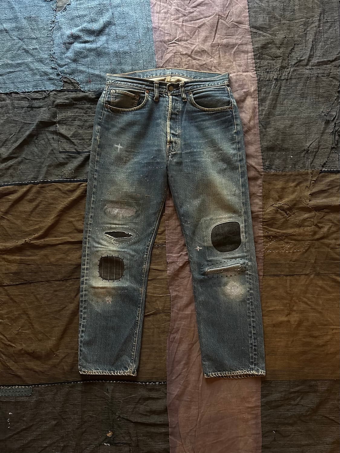 60s Levis 501 Big E Selvedge Denim Pants 상품이미지1