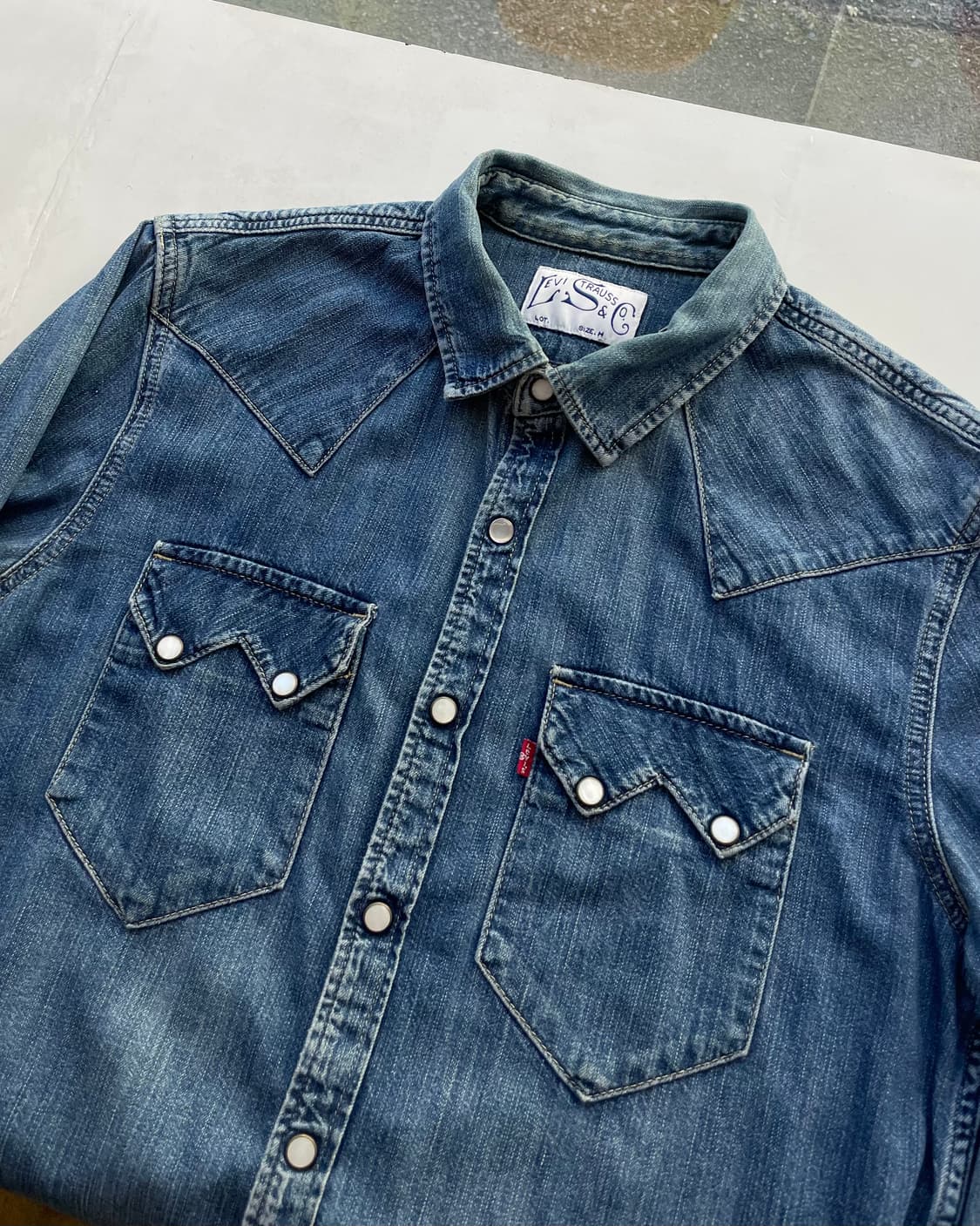 Vintage Levi’s Western shirt 리바이스 웨스턴 셔츠 상품이미지1