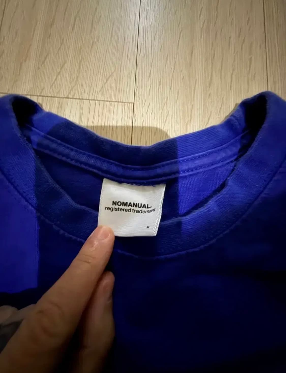 노매뉴얼 반팔티 M 상품이미지3