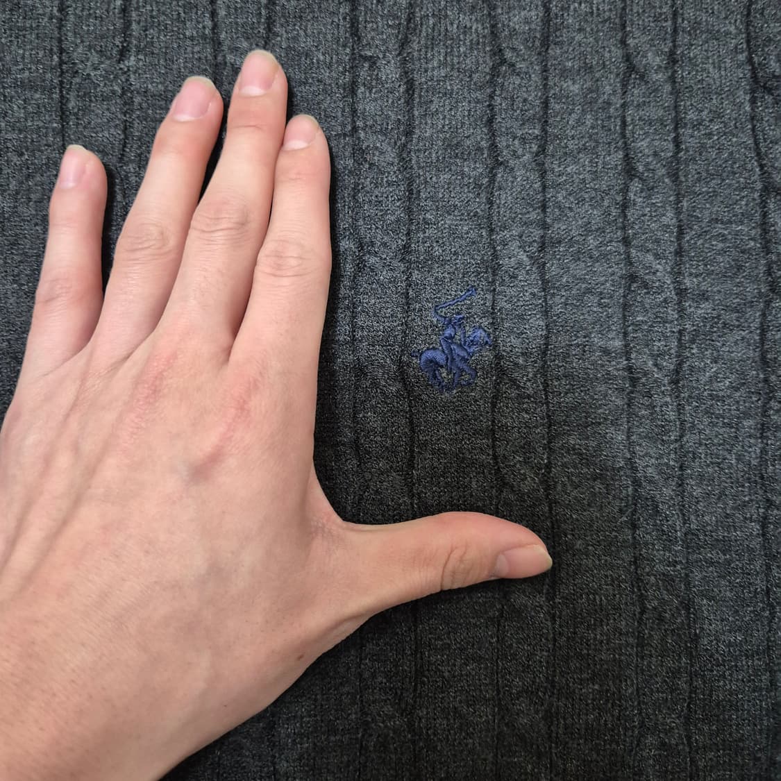 비버리힐즈폴로클럽 스몰포니 모직 꽈배기 니트 상품이미지4