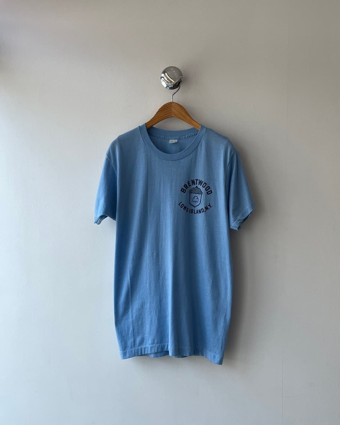80‘s USA “Brentwood” T-shirt L 상품이미지2