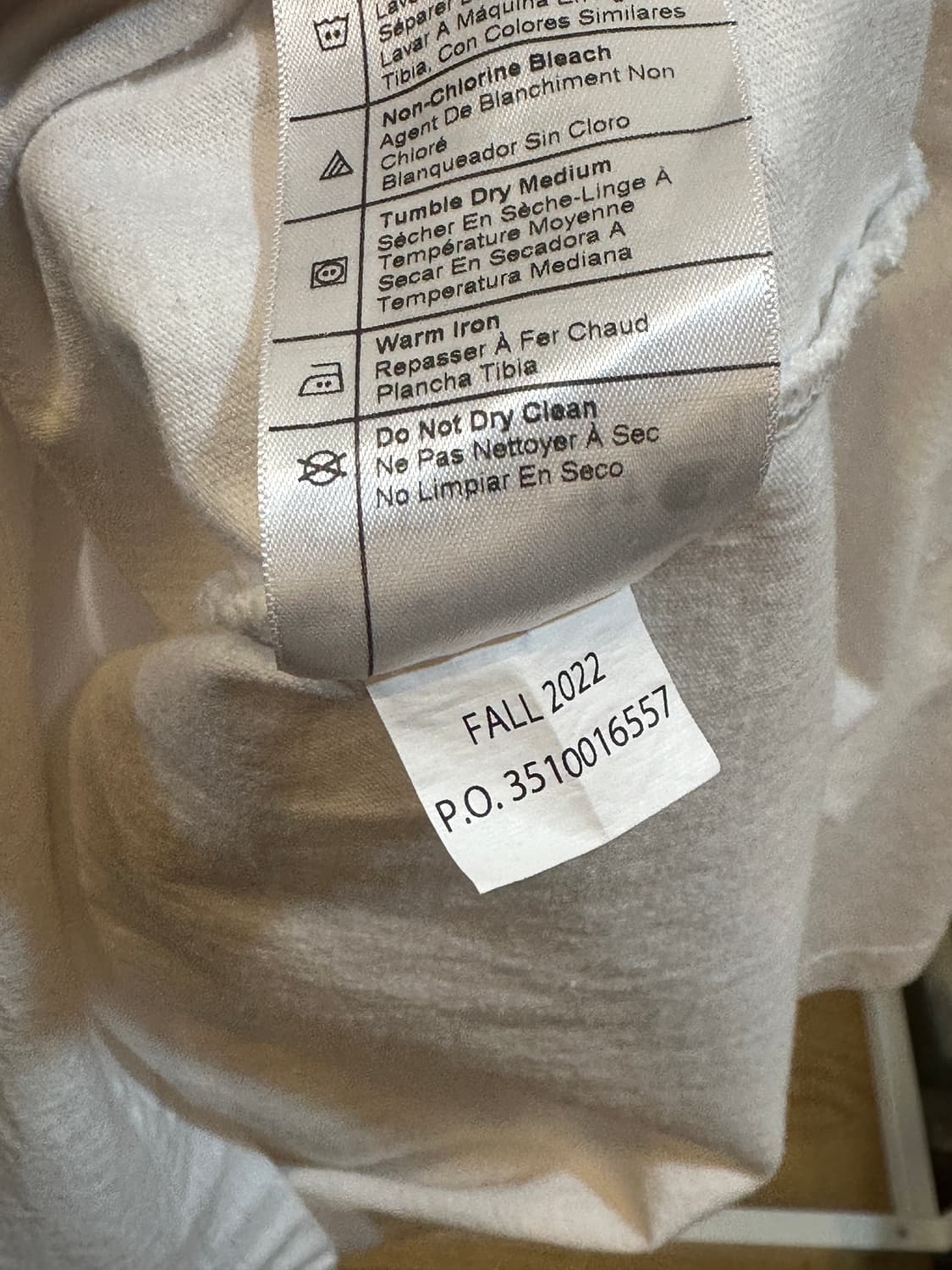 칼하트 포켓 반팔 티셔츠 화이트 S 상품이미지5