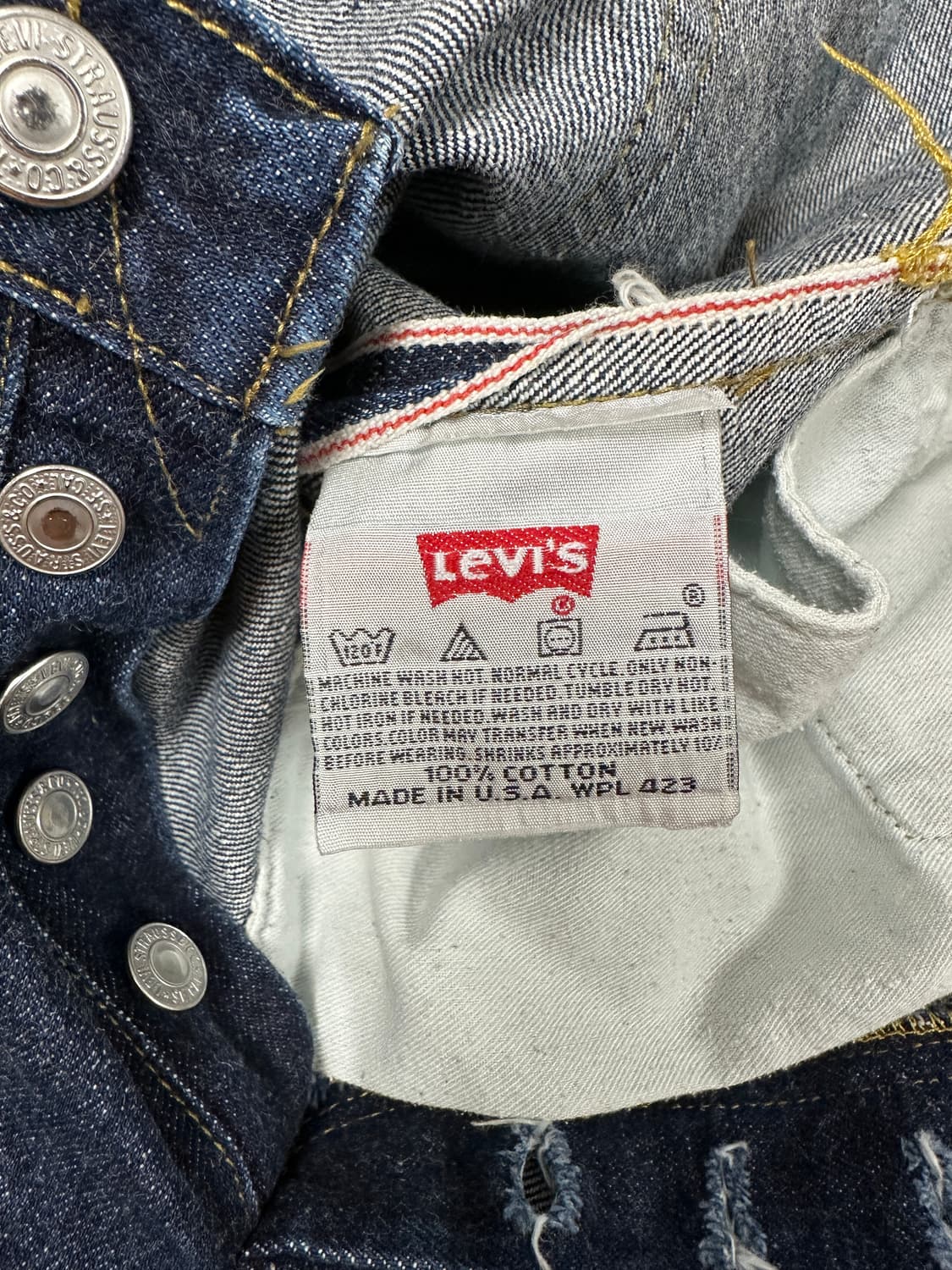 리바이스 501xx 셀비지 made USA 상품이미지4