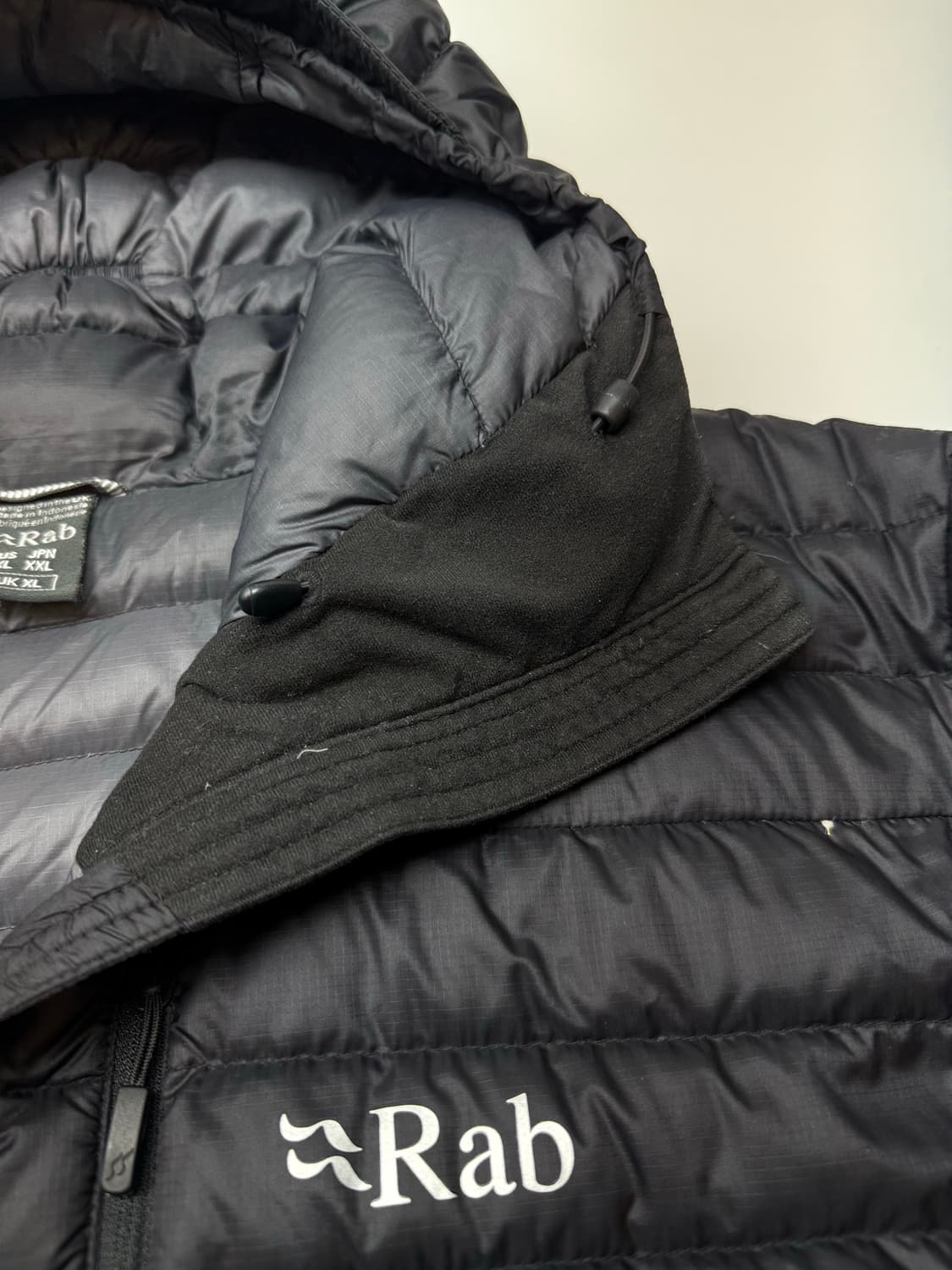 [XL] 랩 마이크로라이트 알파인 다운 자켓 블랙 상품이미지5