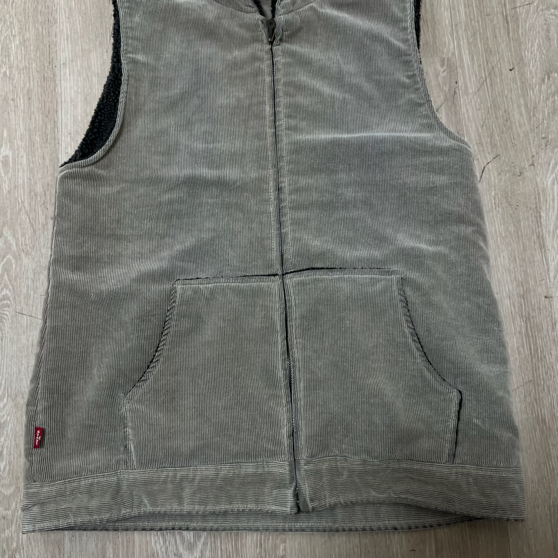 리바이스 여성 코듀로이 후드 조끼 베스트 L/100  상품이미지3