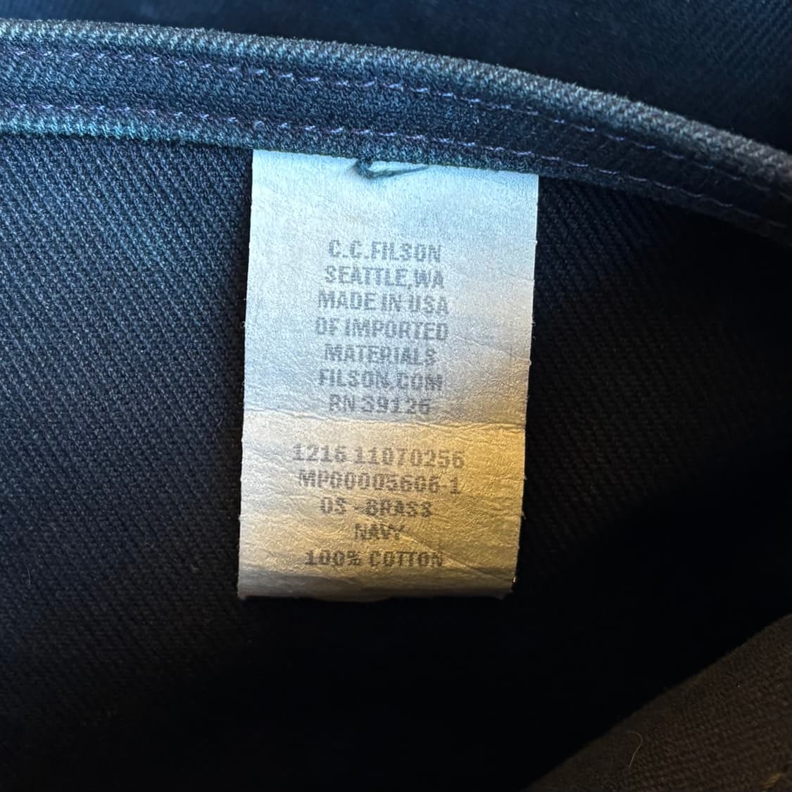 USA FILSON 브리프케이스 네이비 상품이미지10