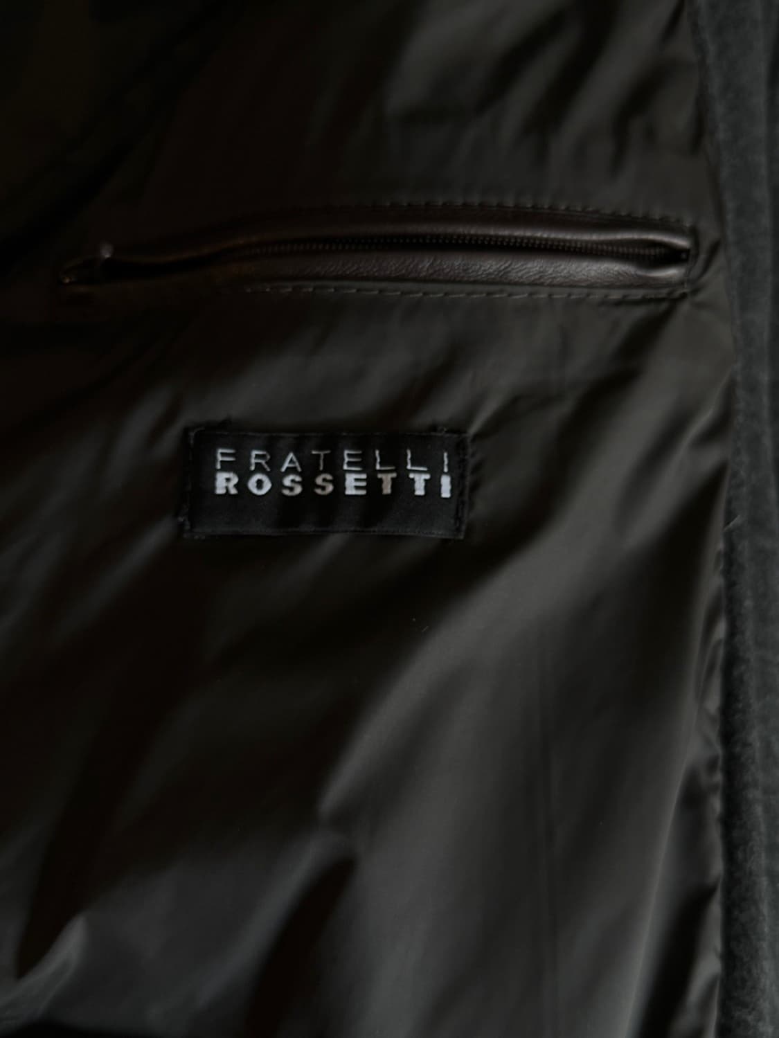 프라텔리 로쎄티 구스다운 레더 패딩 자켓 105 상품이미지3