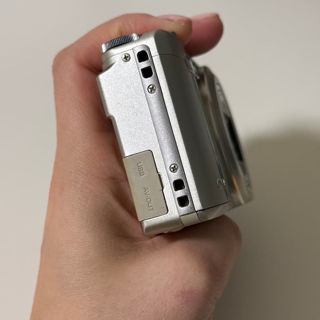 리코 ricoh cx4 빈티지 디카 디지털카메라 골드실버 상품이미지5